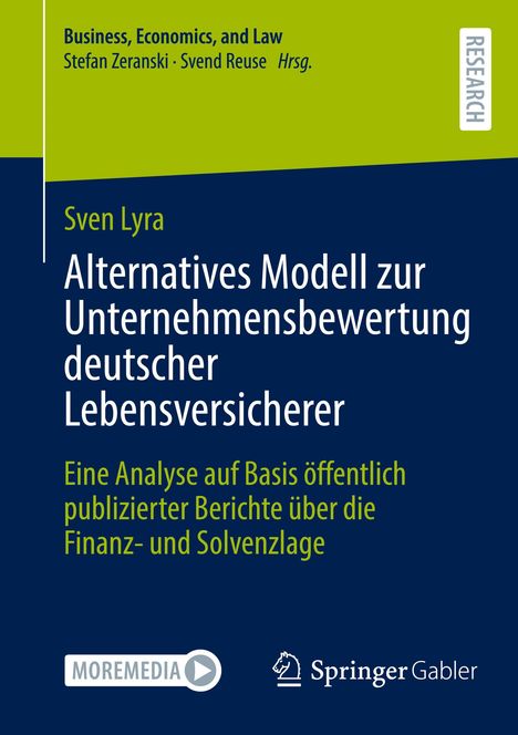 Sven Lyra: Alternatives Modell zur Unternehmensbewertung deutscher Lebensversicherer, Buch