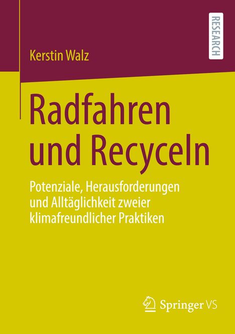 Kerstin Walz: Radfahren und Recyceln, Buch