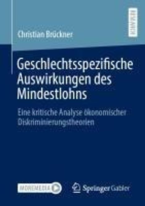 Christian Brückner: Geschlechtsspezifische Auswirkungen des Mindestlohns, Buch