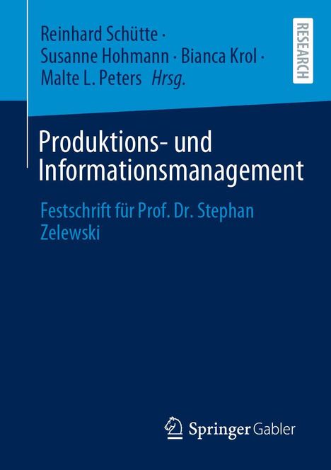 Produktions- und Informationsmanagement, Buch