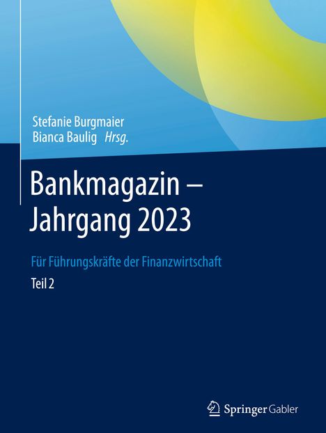 Bankmagazin - Jahrgang 2023 ¿ Teil 2, Buch