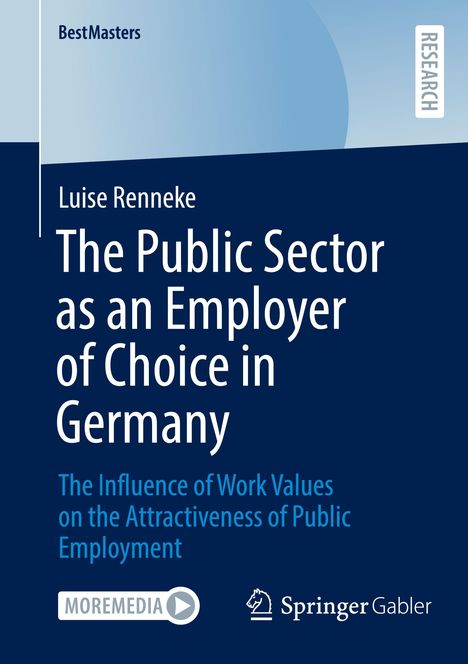 Luise Renneke: The Public Sector as an Employer of Choice in Germany, Buch