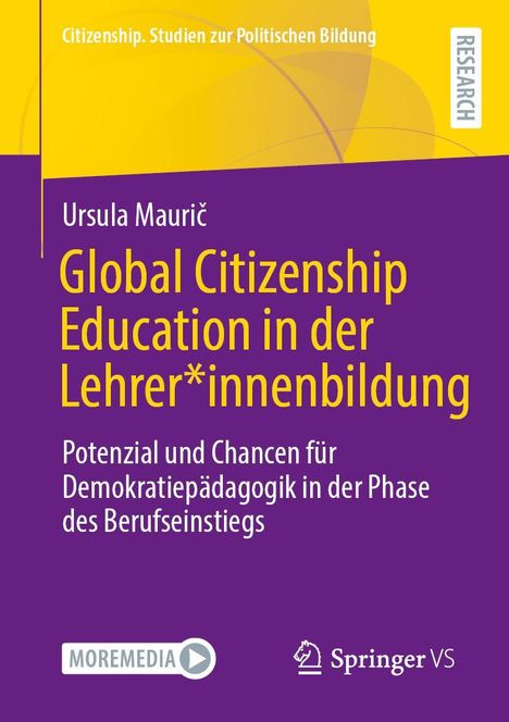 Ursula Mauric: Global Citizenship Education in der Lehrer*innenbildung, Buch