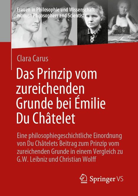 Clara Carus: Das Prinzip vom zureichenden Grunde bei Émilie Du Châtelet, Buch