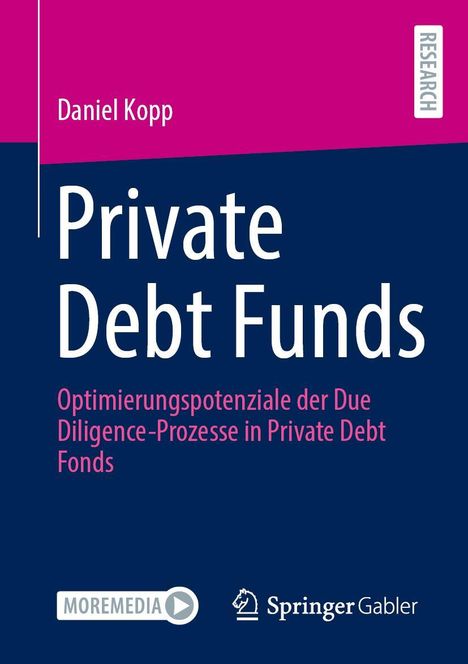 Daniel Kopp: Private Debt Funds, Buch