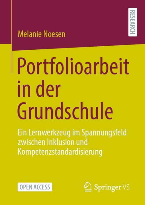 Melanie Noesen: Portfolioarbeit in der Grundschule, Buch