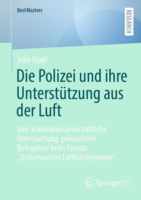 Julia Rippl: Die Polizei und ihre Unterstützung aus der Luft, Buch