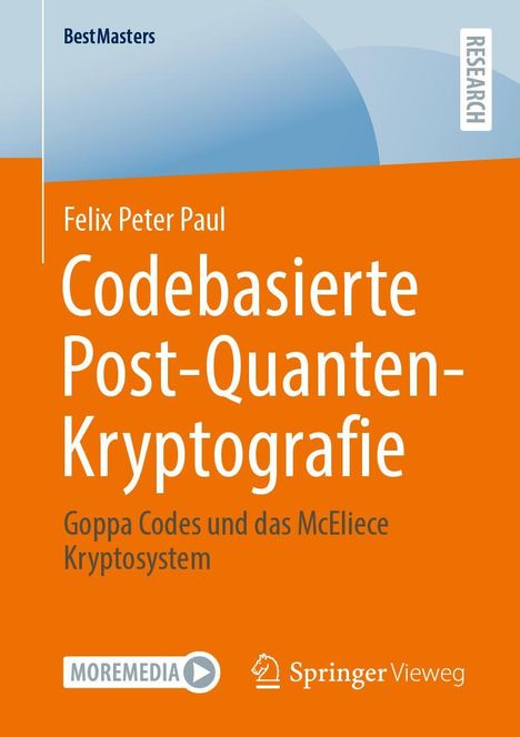 Felix Peter Paul: Codebasierte Post-Quanten-Kryptografie, Buch