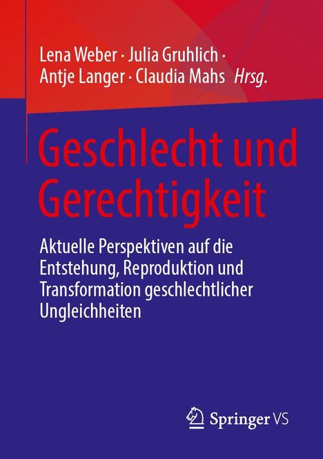 Geschlecht und Gerechtigkeit, Buch