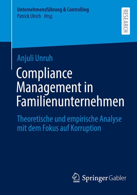 Anjuli Unruh: Compliance Management in Familienunternehmen, Buch