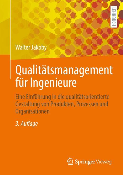 Walter Jakoby: Qualitätsmanagement für Ingenieure, Buch