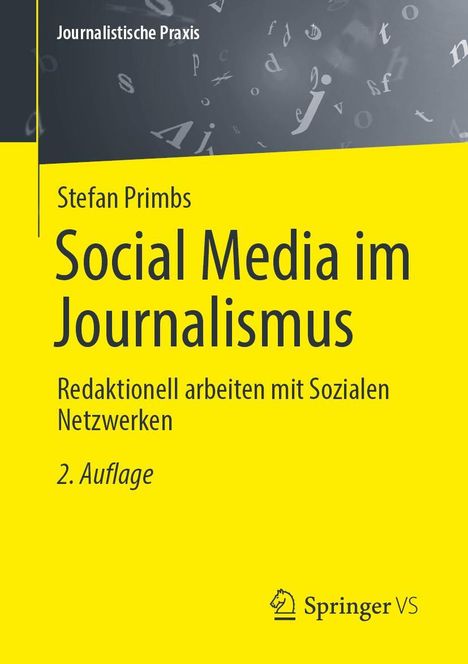 Stefan Primbs: Social Media im Journalismus, Buch