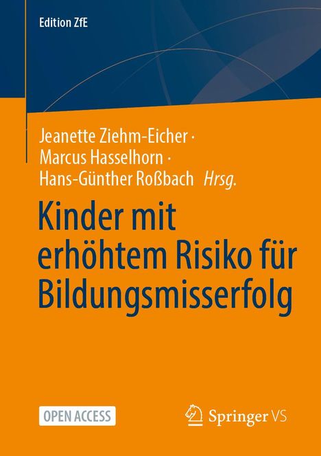 Kinder mit erhöhtem Risiko für Bildungsmisserfolg, Buch