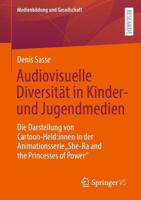 Denis Sasse: Audiovisuelle Diversität in Kinder- und Jugendmedien, Buch