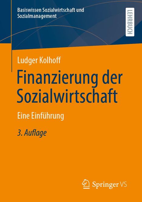 Ludger Kolhoff: Finanzierung der Sozialwirtschaft, Buch