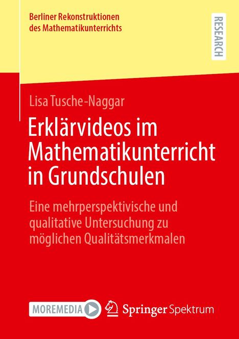 Lisa Tusche-Naggar: Erklärvideos im Mathematikunterricht in Grundschulen, Buch