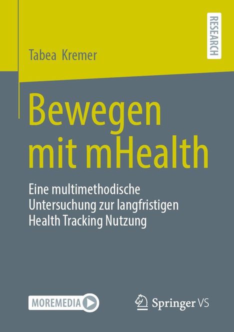 Tabea Kremer: Bewegen mit mHealth, Buch