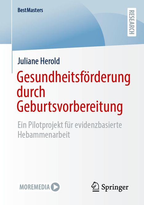 Juliane Herold: Gesundheitsförderung durch Geburtsvorbereitung, Buch
