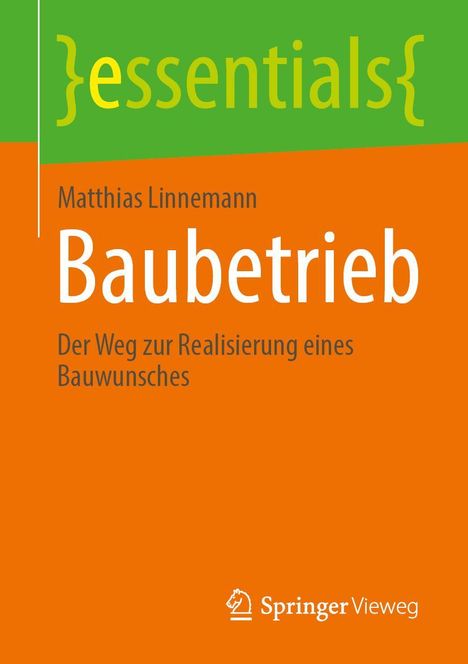 Matthias Linnemann: Baubetrieb, Buch