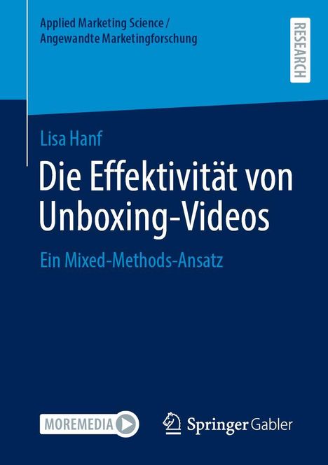 Lisa Hanf: Die Effektivität von Unboxing-Videos, Buch