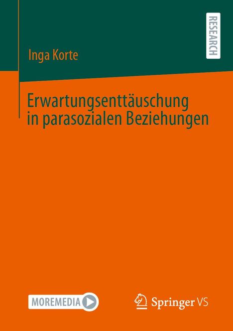 Inga Korte: Erwartungsenttäuschung in parasozialen Beziehungen, Buch