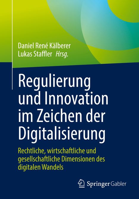 Regulierung und Innovation im Zeichen der Digitalisierung, Buch