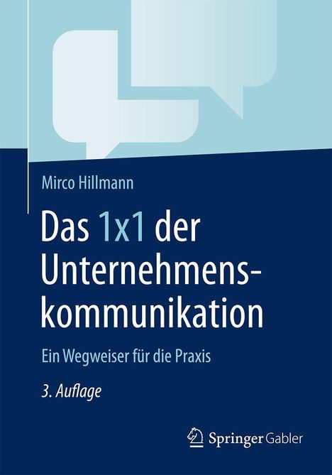 Mirco Hillmann: Das 1x1 der Unternehmenskommunikation, Buch