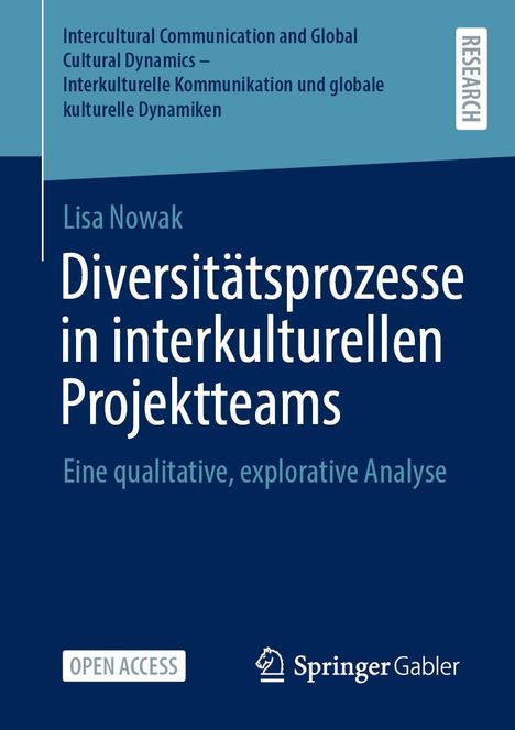 Lisa Nowak: Diversitätsprozesse in interkulturellen Projektteams, Buch