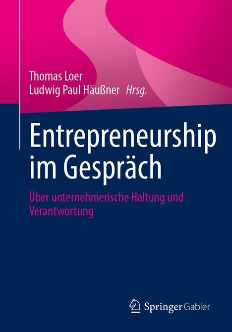Entrepreneurship im Gespräch, Buch