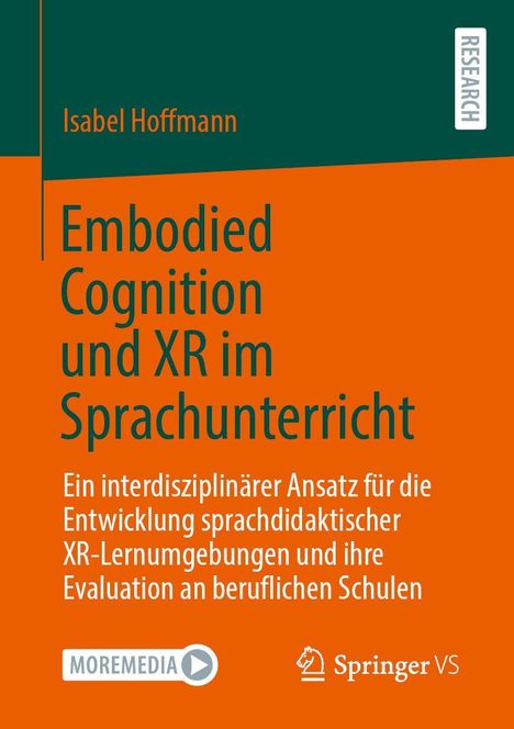 Isabel Hoffmann: Embodied Cognition und XR im Sprachunterricht, Buch