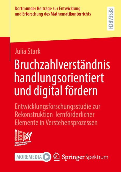 Julia Stark: Bruchzahlverständnis handlungsorientiert und digital fördern, Buch