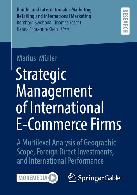 Marius Müller: Strategic Management of International E-Commerce Firms, Buch
