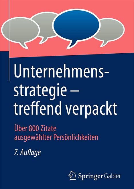 Springer Fachmedien: Unternehmensstrategie - treffend verpackt, Buch