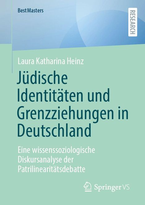 Laura Katharina Heinz: Jüdische Identitäten und Grenzziehungen in Deutschland, Buch
