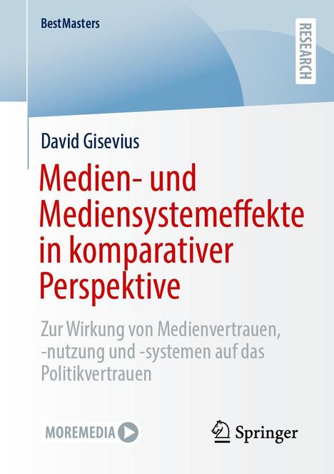 David Gisevius: Medien- und Mediensystemeffekte in komparativer Perspektive, Buch