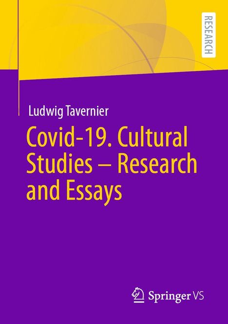 Covid-19. Cultural Studies - Research and Essays, Buch