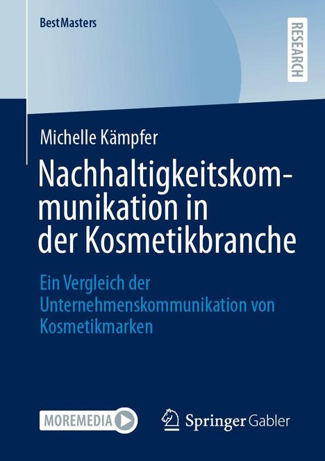 Michelle Kämpfer: Nachhaltigkeitskommunikation in der Kosmetikbranche, Buch