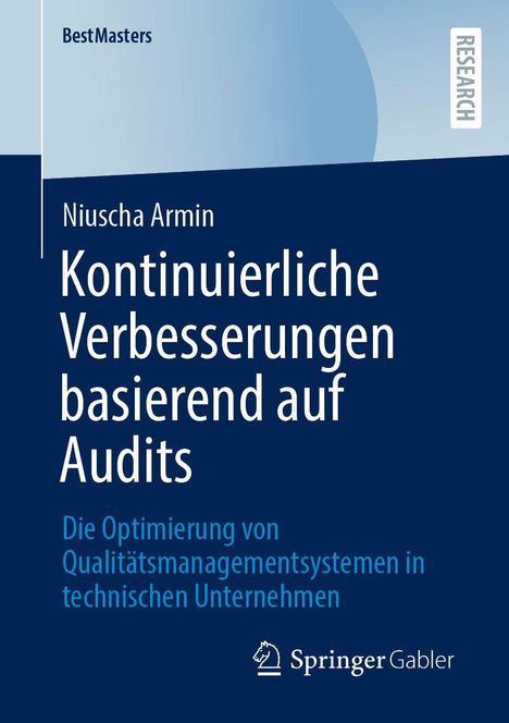 Niuscha Armin: Kontinuierliche Verbesserungen basierend auf Audits, Buch