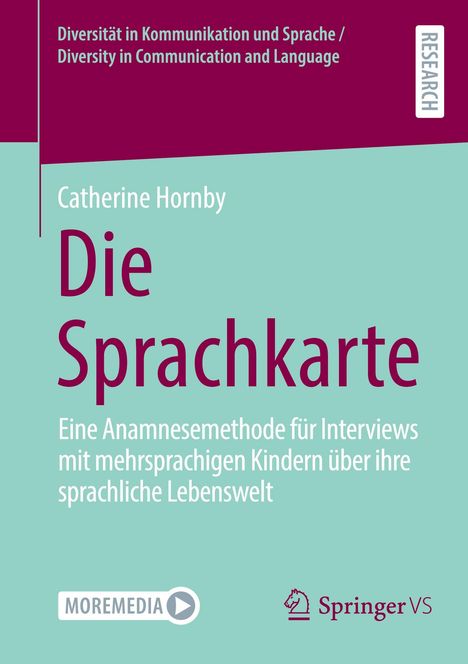 Die Sprachkarte: Interviews mit mehrsprachigen Kindern. Autor: Catherine Hornby. Herausgeber: Springer VS.