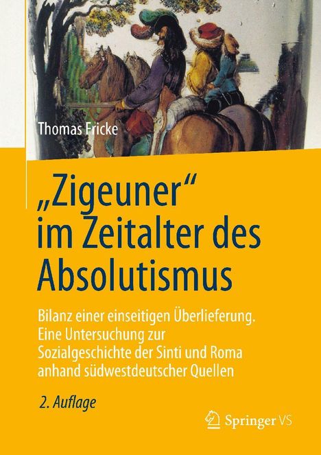 „Zigeuner“ im Zeitalter des Absolutismus. Gemälde von Reitern unter einem Baum. Autor: Thomas Fricke.