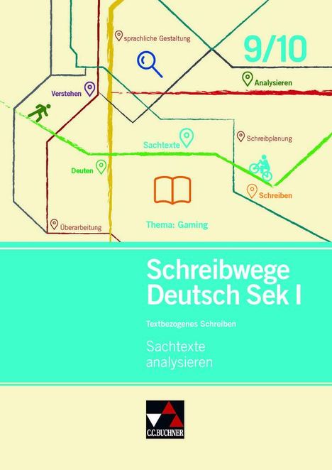 Hannah Hercksen: Schreibwege Deutsch - Sachtexte analysieren 9/10, Buch
