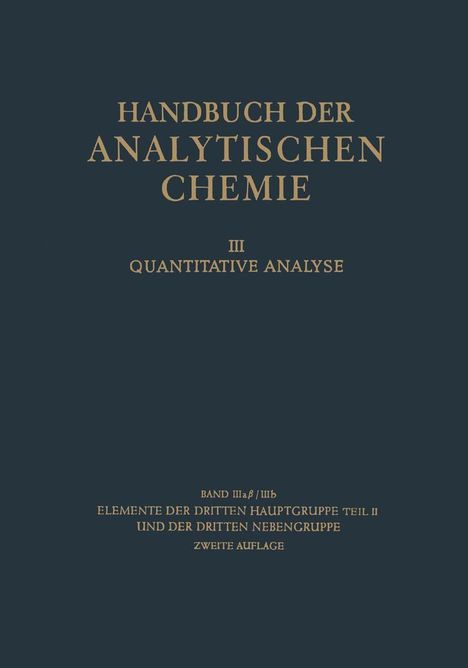 Alfred Brukl: Elemente der dritten Hauptgruppe Teil II und der dritten Nebengruppe, Buch