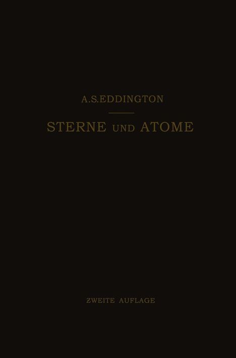 Otto Friedrich Bollnow: Sterne und Atome, Buch