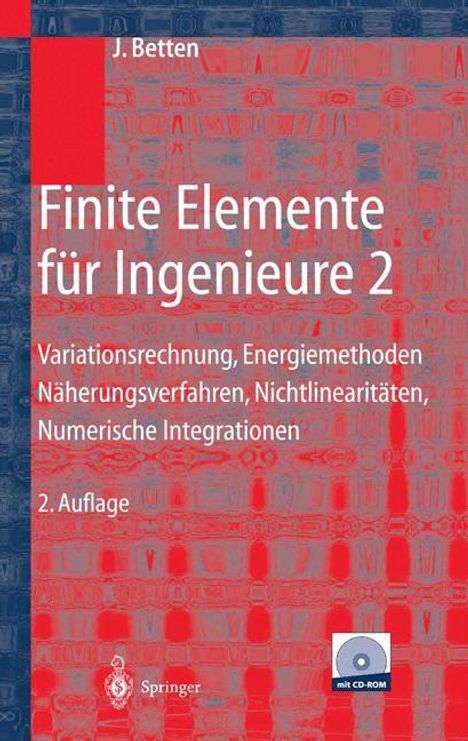 Josef Betten: Finite Elemente für Ingenieure 2, Buch