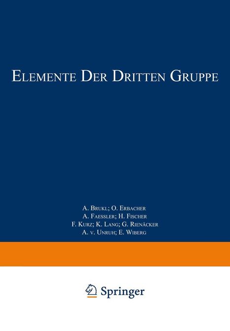 A. Brukl: Elemente der Dritten Gruppe, Buch