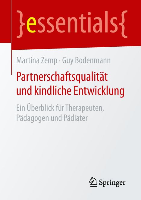 Guy Bodenmann: Partnerschaftsqualität und kindliche Entwicklung, Buch