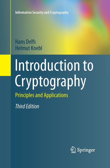 Helmut Knebl: Introduction to Cryptography, Buch