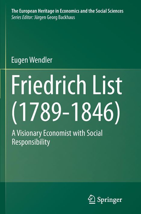 Eugen Wendler: Friedrich List (1789-1846), Buch