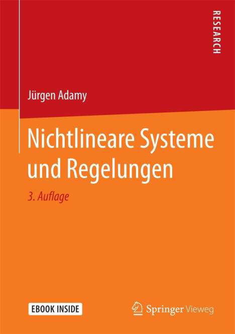 Jürgen Adamy: Nichtlineare Systeme und Regelungen, 1 Buch und 1 Diverse