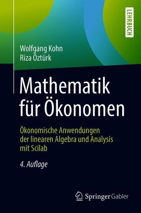 Riza Öztürk: Mathematik für Ökonomen, Buch